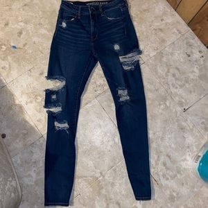 American Eagle high  waisted jeans